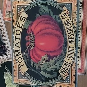 Placemats ,Canning labels, 7 total